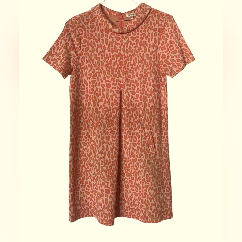 Tyler Boe Classic Kristin Knit Dress - Short sleeve with front pockets, size M